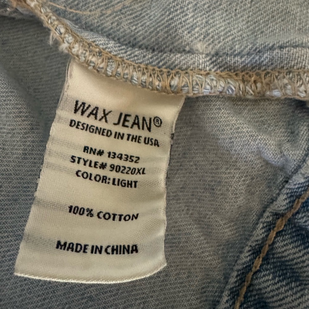 Distressed Denim Jacket - Picture 7 of 7